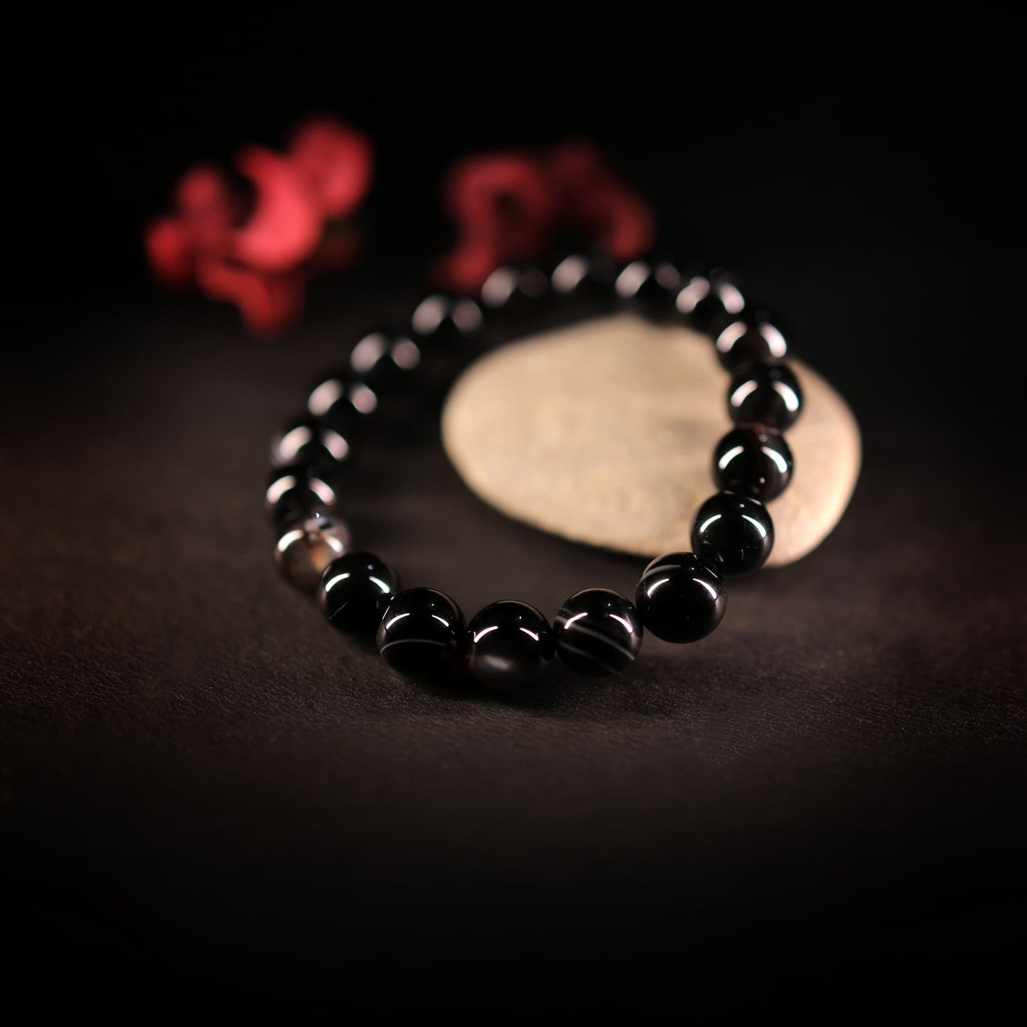 BLACK OBSIDIAN BRACELET