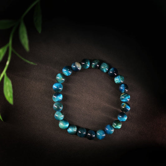 BLUE TIGER EYE BRACELET