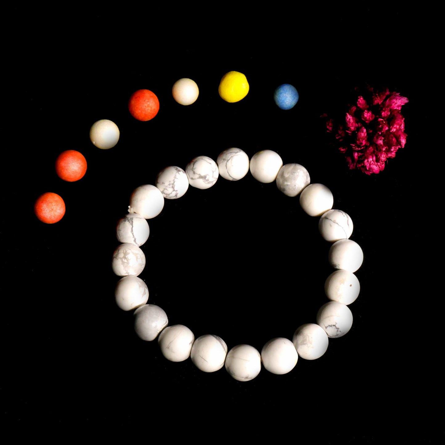 HOWLITE GEMSTONE BRACELET