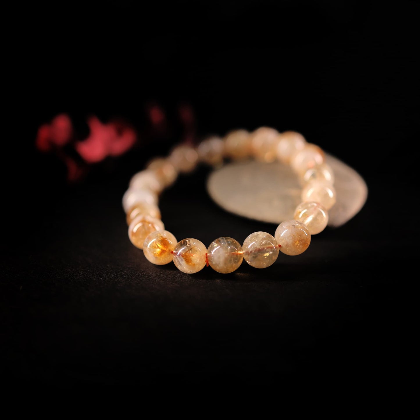 NATURAL CITRINE GEMSTONE BRACELET