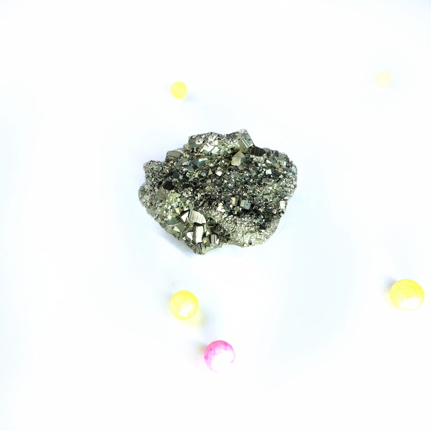 RAW PYRITE WITH GLASSES . Top Premium Quality